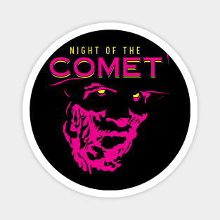 Night of the Comet Zombie Neon Magnet